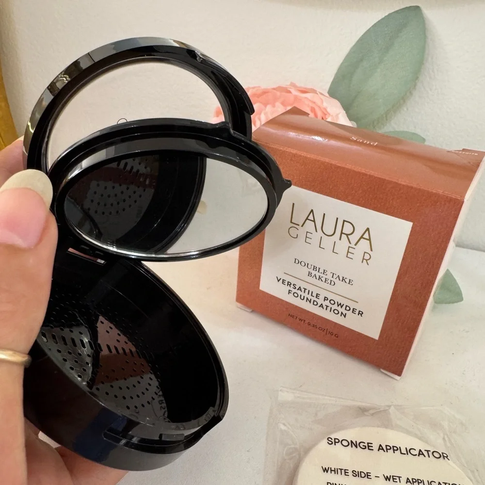 Laura Geller Double Take Baked Foundation - SAND